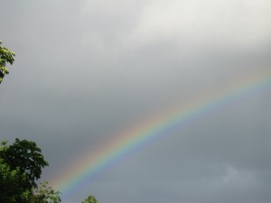 "Dark Sky Rainbow", Kauai, Hawaii, May 2006